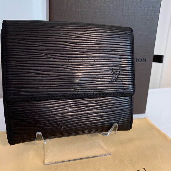 Louis Vuitton Elise Wallet Epi Leather Black - Picture 3 of 8
